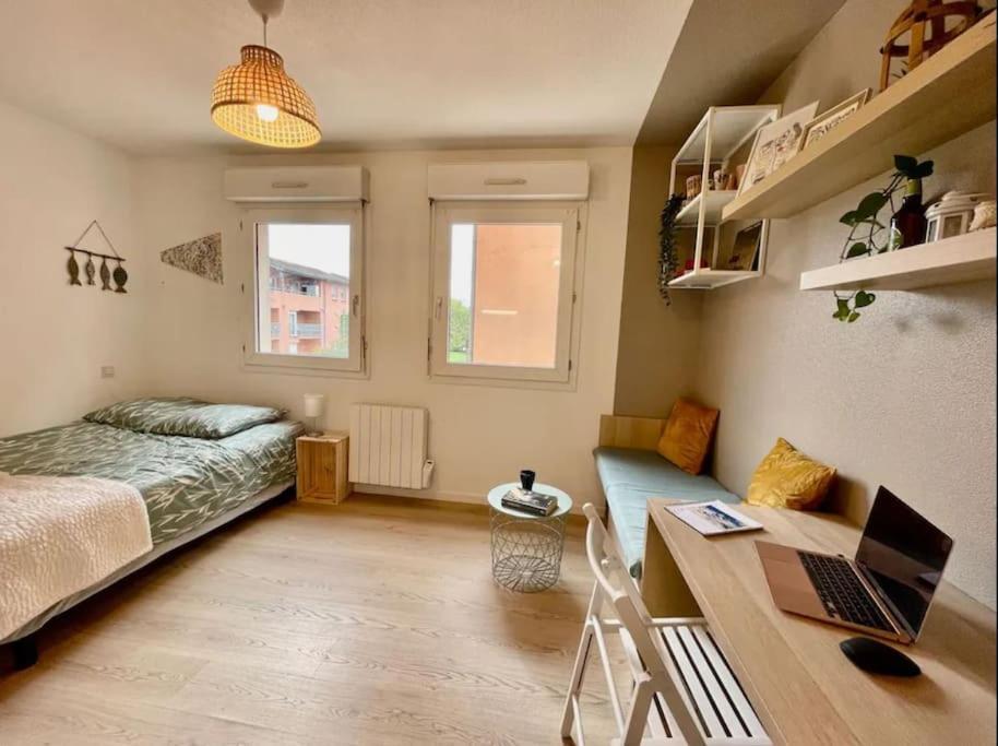 Studio Orchidee - Metro Arenes - Hopital A 5 Mn Apartamento Toulouse Exterior foto